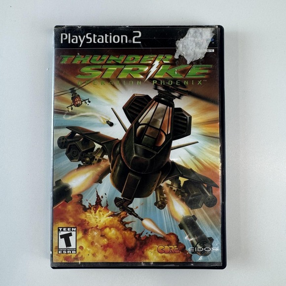 Other - Vintage Thunderstrike Operation Phoenix PlayStation 2 PS2 Game Case Disc Eidos